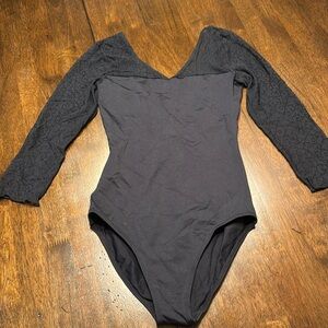 Intermezzo Black Leotard